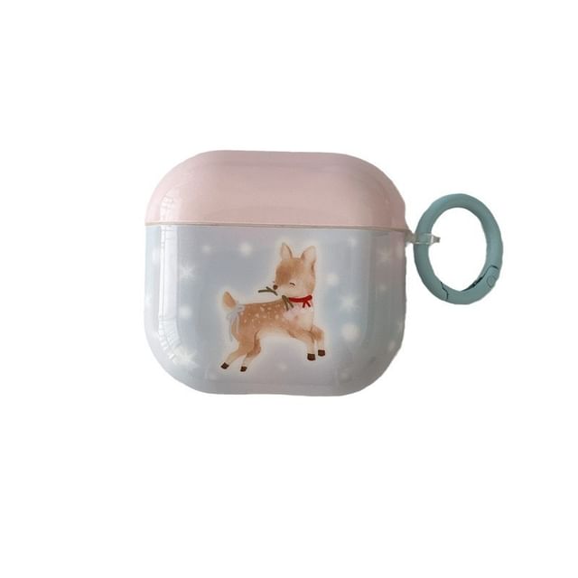 Deer AirPods / Pro Earphone Case Skin / Charm / Set