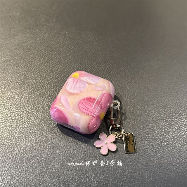 Floral AirPods / Pro Earphone Case Skin / Charm / Set