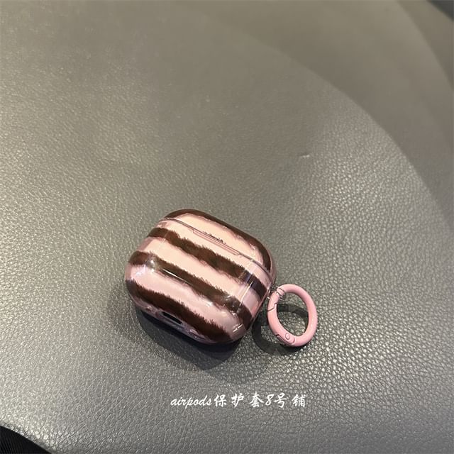 Striped AirPods / Pro Earphone Case Skin / Strap / Set