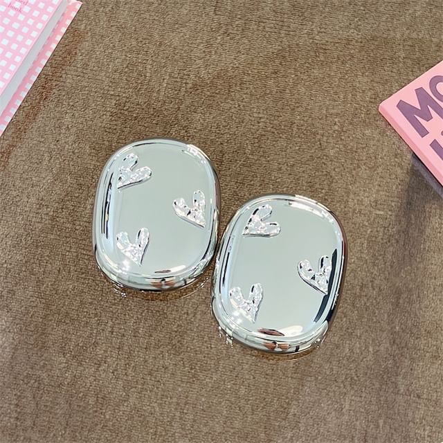 Heart Mirrored AirPods Max Earphone Case Skin