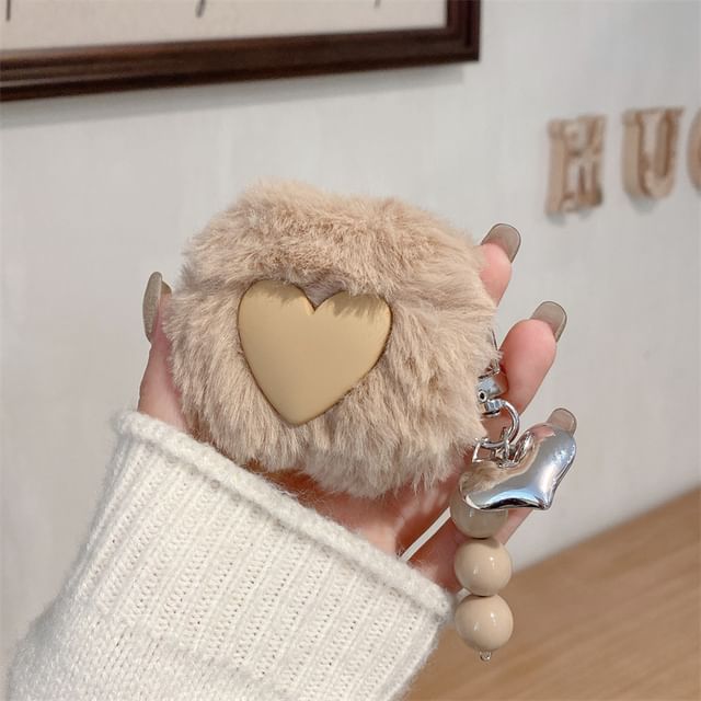 Fluffy Heart AirPods / Pro Earphone Case Skin