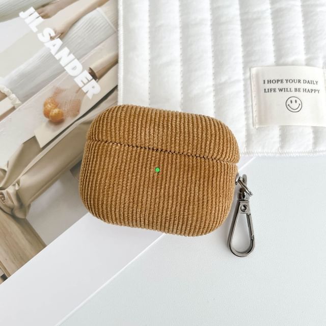 Corduroy AirPods / Pro Earphone Case Skin
