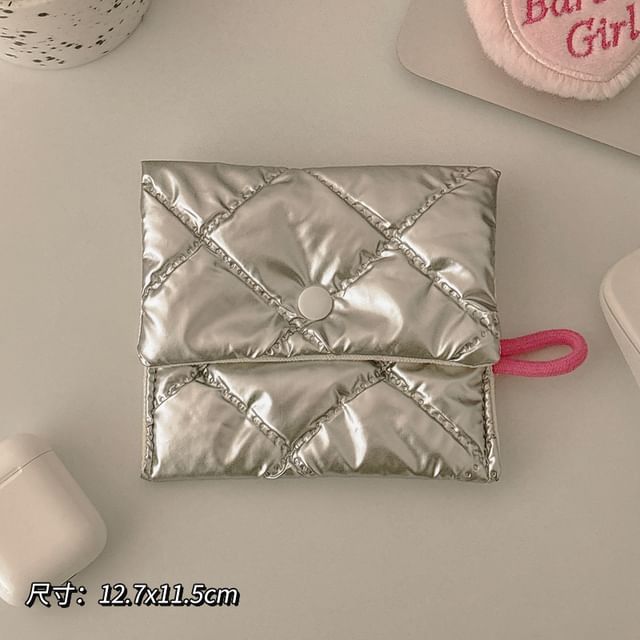 Bow / Heart Faux Leather Sanitary Pouch / Coin Purse (Various Designs)