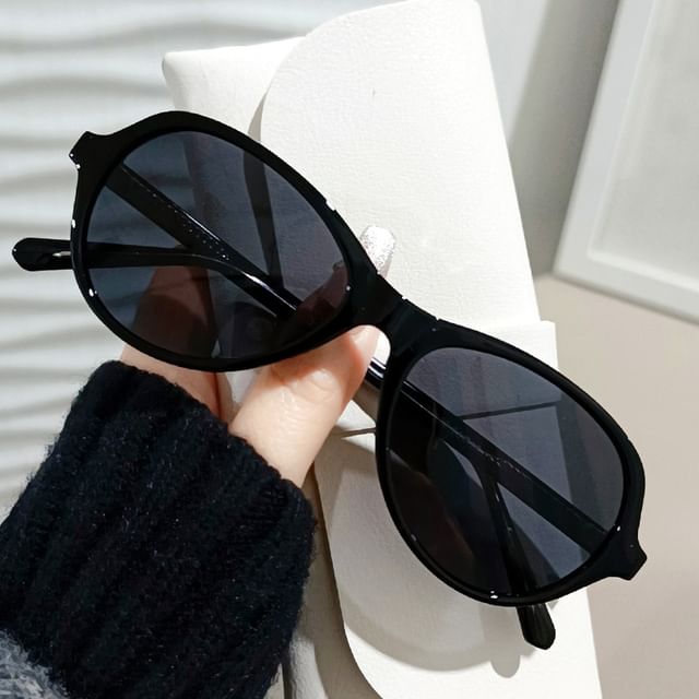 Plain Sunglasses Round