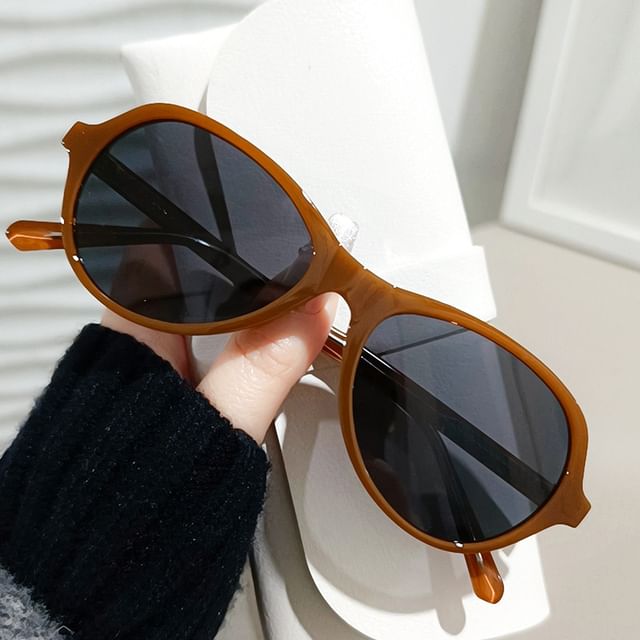 Plain Sunglasses Round