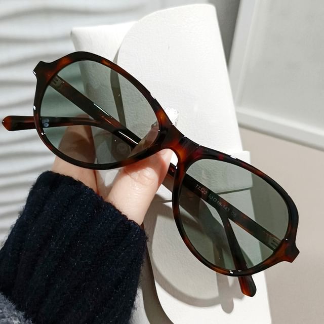 Plain Sunglasses Round