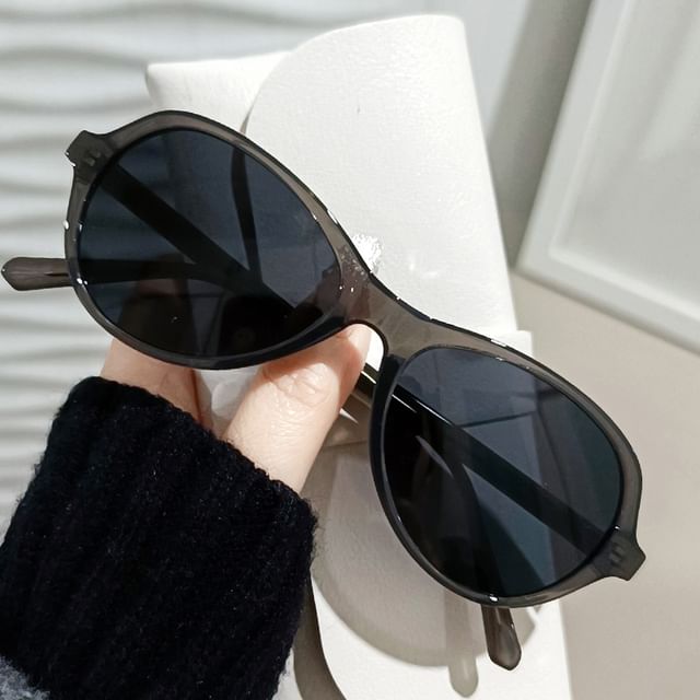 Plain Sunglasses Round