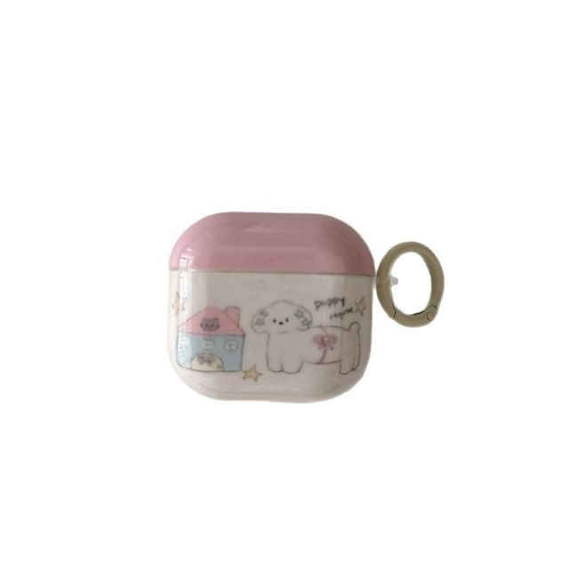 Dog Apple AirPods / Pro Earphone Case Skin / Charm / Set