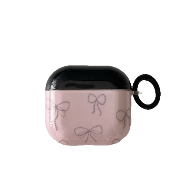 Bow Apple AirPods / Pro Earphone Case Skin / Strap / Set