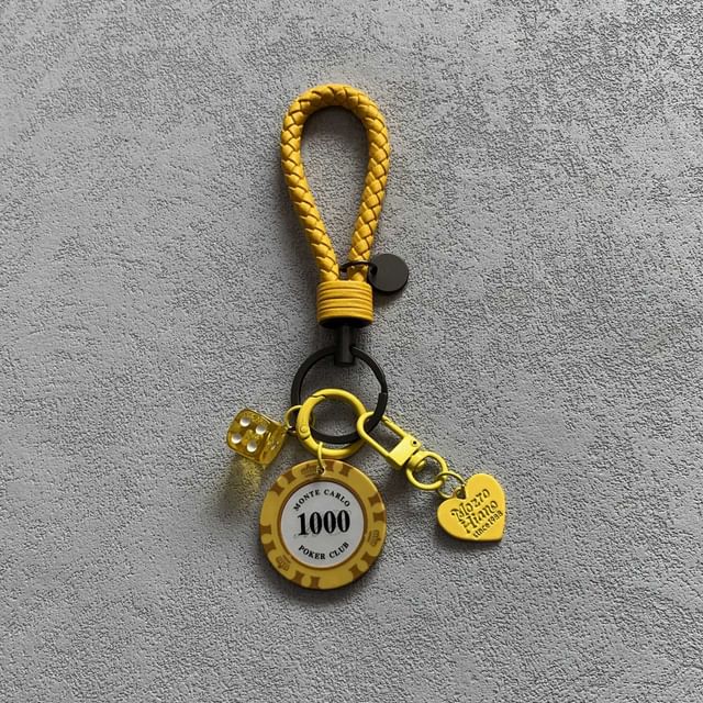 Casino Chip Keychain