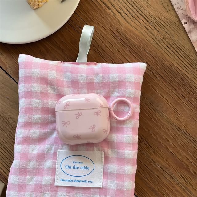 Skin Bow Earphone Case Apple / AirPods Pro