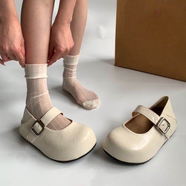Platform Mary Jane Shoes