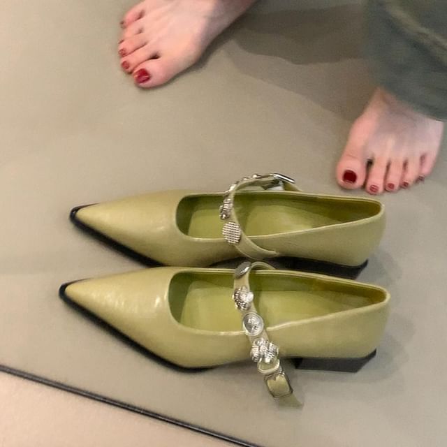 Jane Pointed Shoes Mary Toe