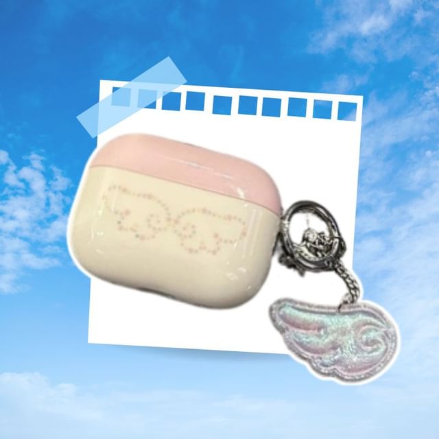 Wings Apple AirPods / Pro Earphone Case Skin / Charm / Set