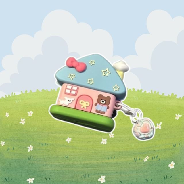 House Apple AirPods / Pro Earphone Case Skin / Charm / Set