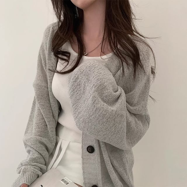 Button-Up Cardigan