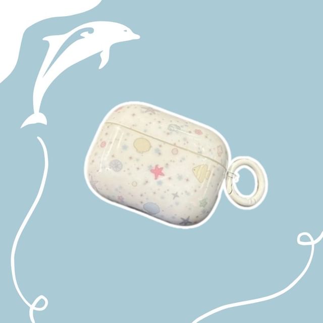 Ocean AirPods Earphone Case Skin / Charm / Set