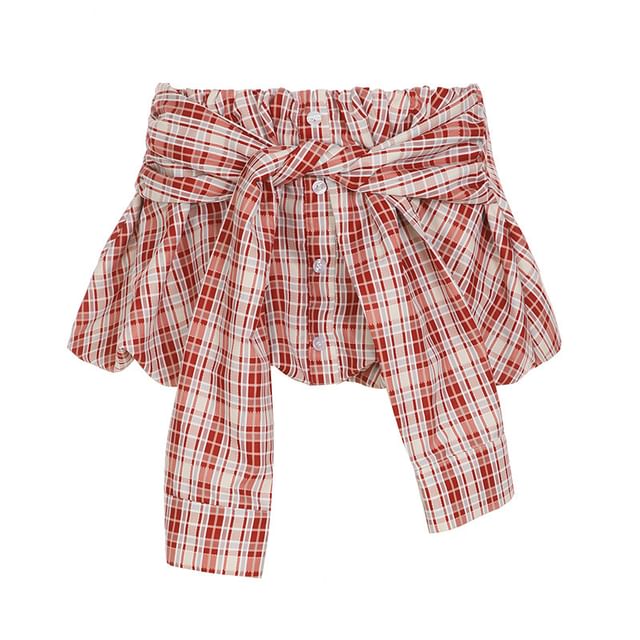 Plaid A-Line Mini Skirt – Multiple Styles
