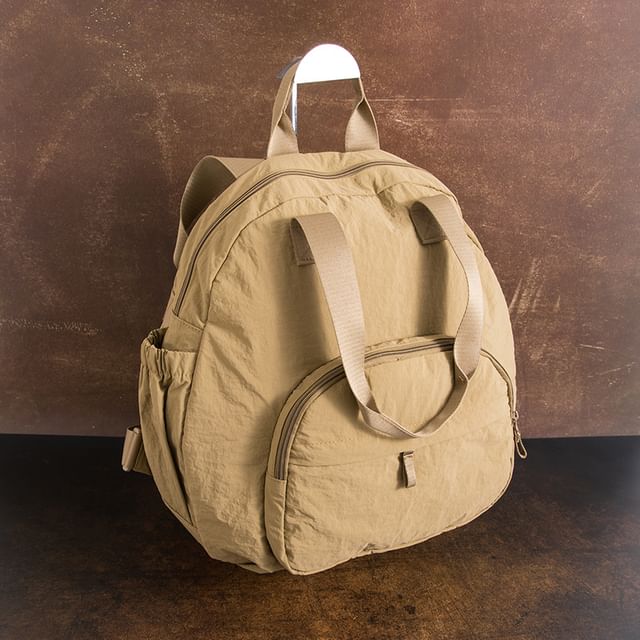 Plain Canvas Backpack