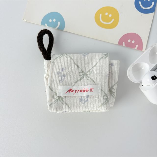 Bow Print Airpod Earphone Case Skin