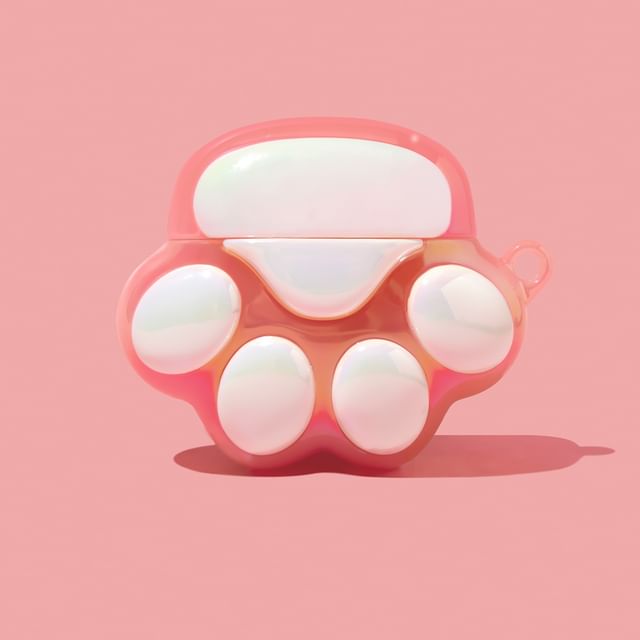 Cat Paw Apple AirPods / Pro Earphone Case Skin / Charm / Set