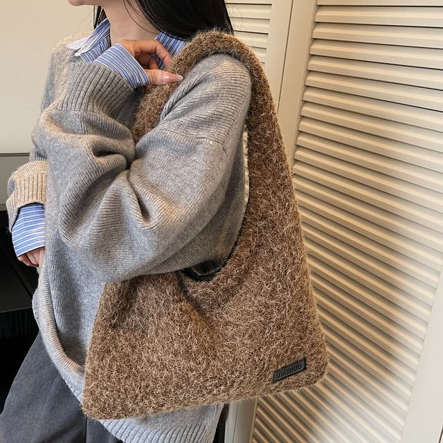 Fuzzy Shoulder Bag