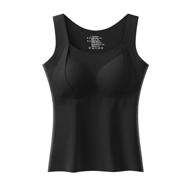 Sleeveless Thermal Camisole Top, Heat-Retaining Base Layer