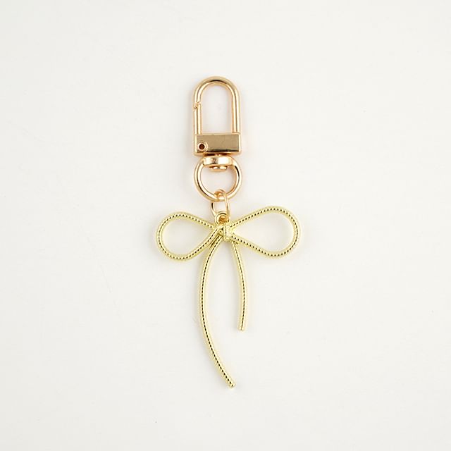Bow Bag Charm Keyring