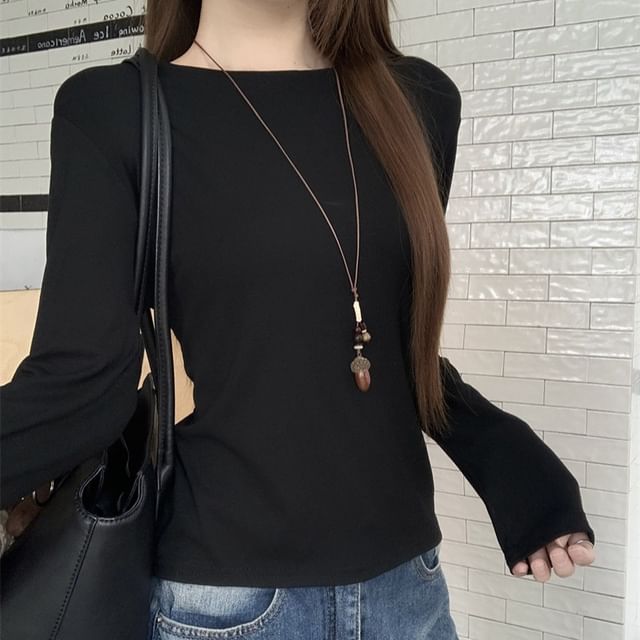 Lace Trim Mini Dress with Long Sleeve Tee