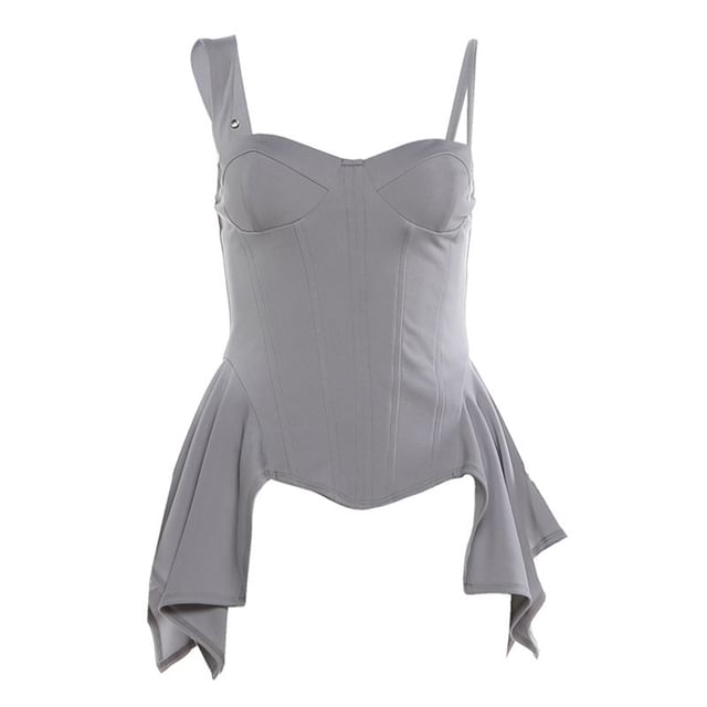 Sweetheart Neck Bustier with Spaghetti Straps