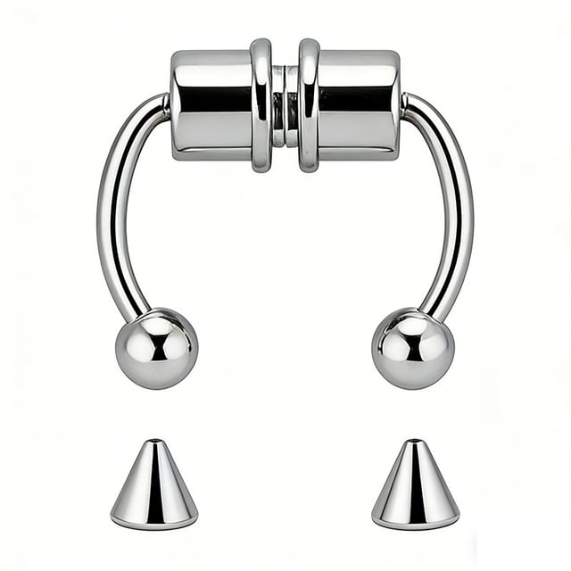Magnetic Faux Stud Nose Ring