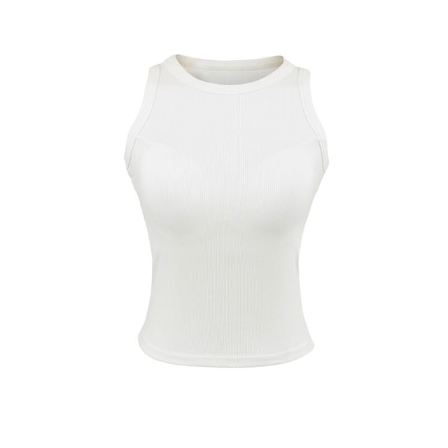 Crew Neck Tank Top