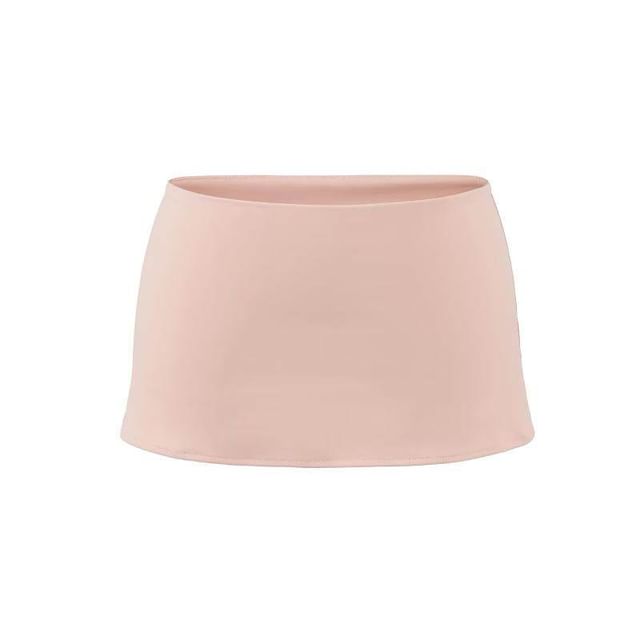 Plain Quick Dry Mini A-line Skirt