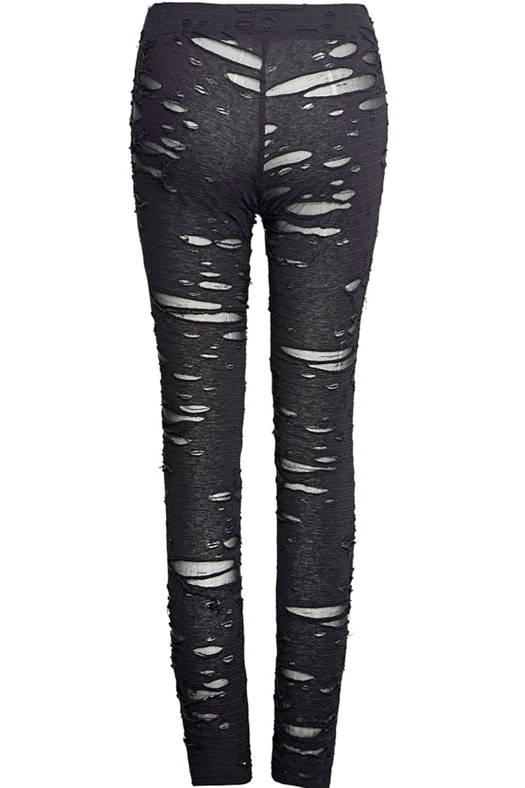Gothic Women's Sheer Fitted Leggings - Long Length