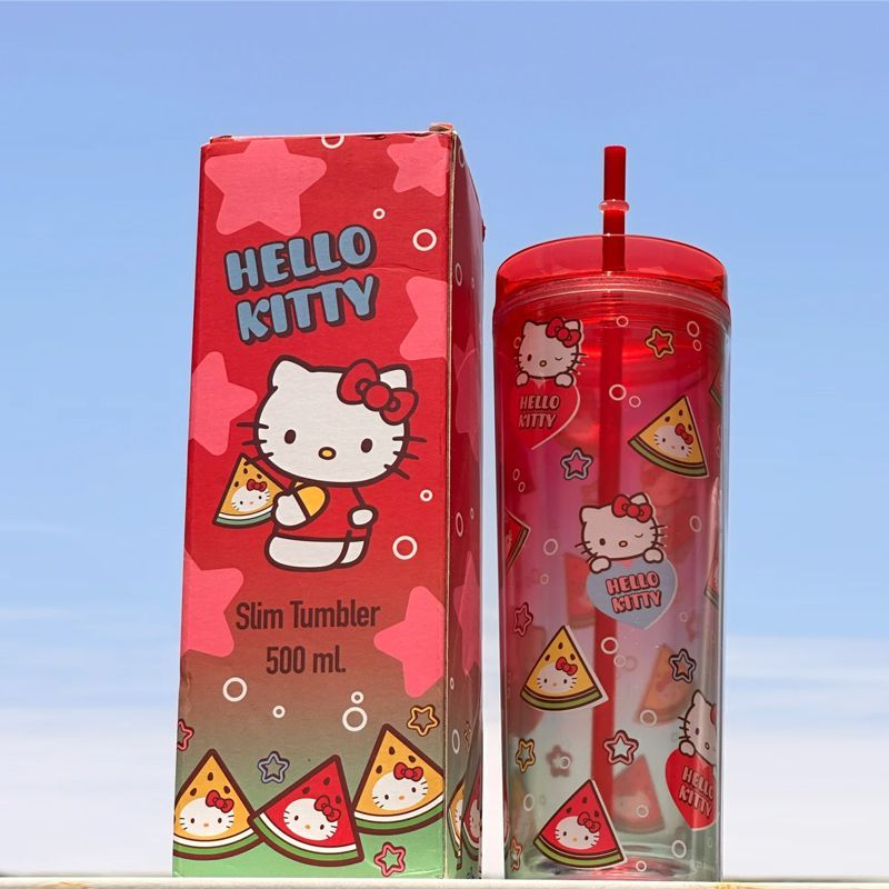 Kitty Watermelon Straw Cup KI556