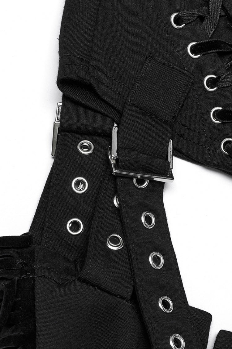 Detachable Tassel Punk Pants