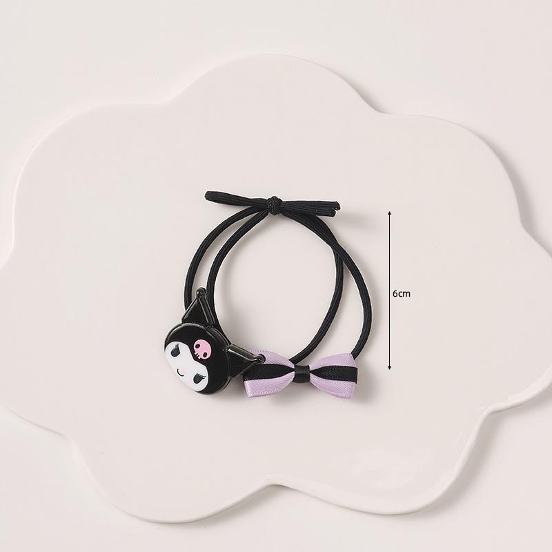 Accessoires pour cheveux violets et noirs en forme de diable kawaii ON1403