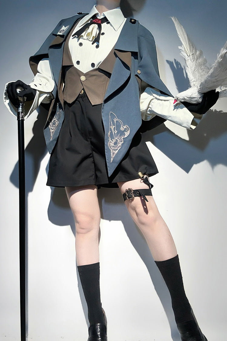 Chocolate Handsome Ouji Vest - Little Detective