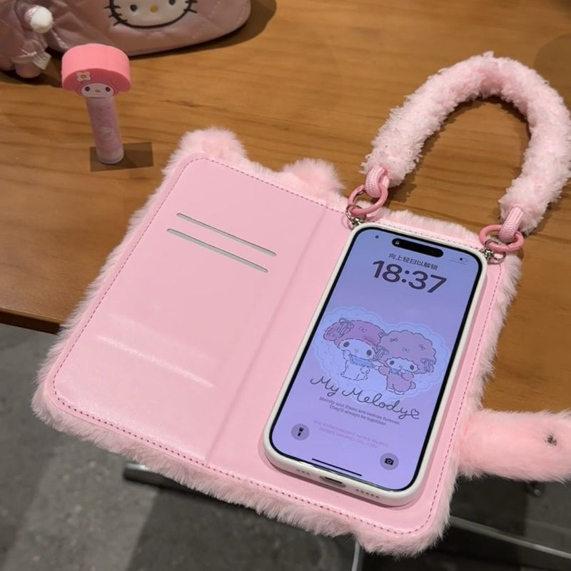 Sweet Pink Plush Melo IPhone Case KI699