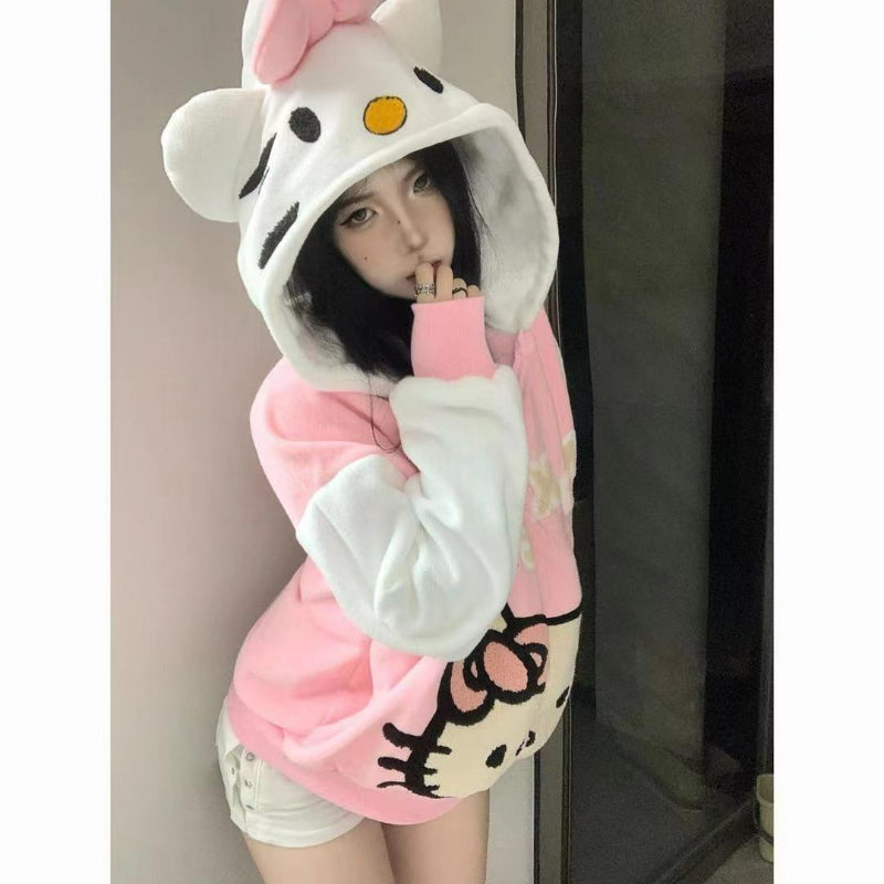 Kitty Lambswool Plush Jacket SK359