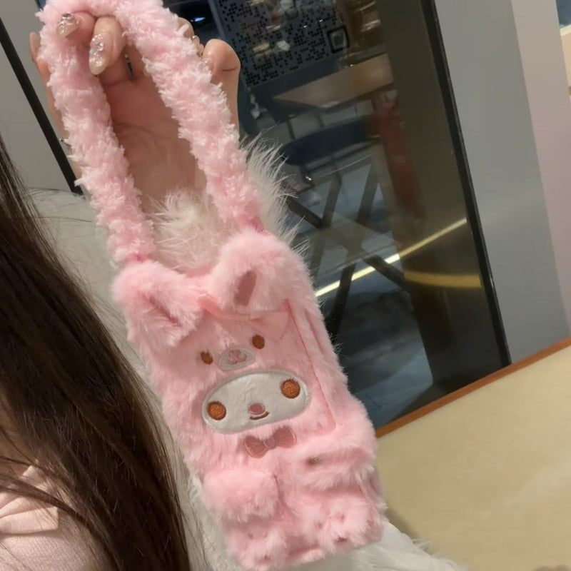 Sweet Pink Plush Melo IPhone Case KI699