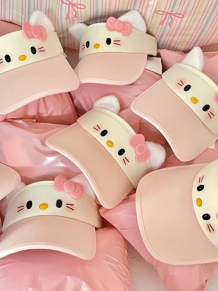 Kawaii Kitty Summer Hat