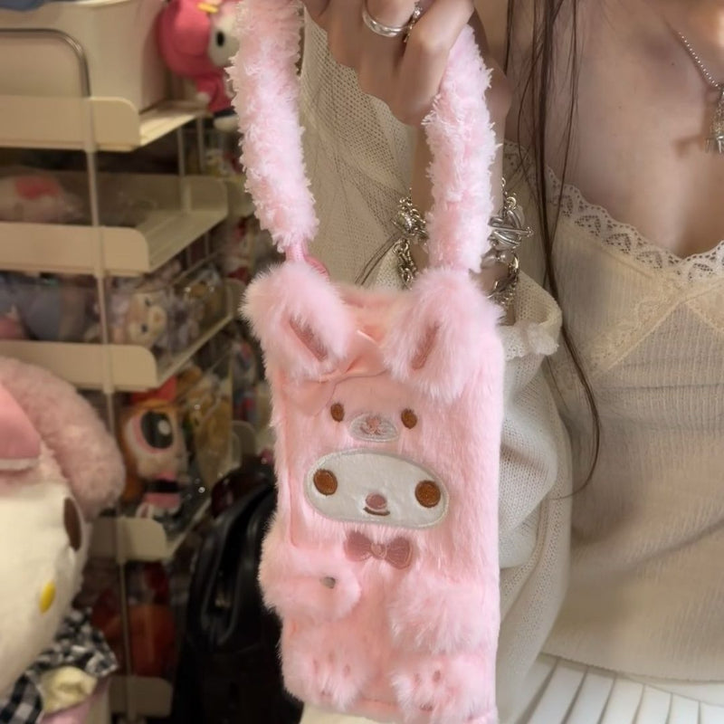 Sweet Pink Plush Melo IPhone Case KI699