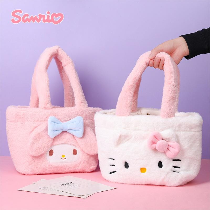 Kawaii Plush Tote Bag