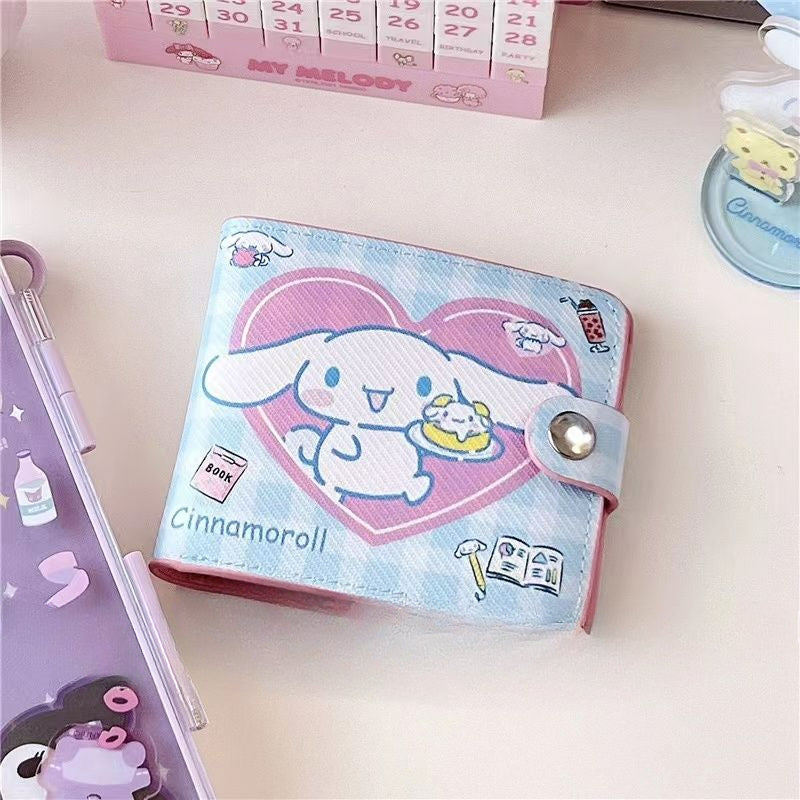 Cartoon Double-sided Coin Portable Wallet