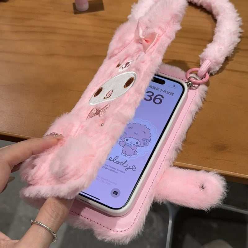 Sweet Pink Plush Melo IPhone Case KI699