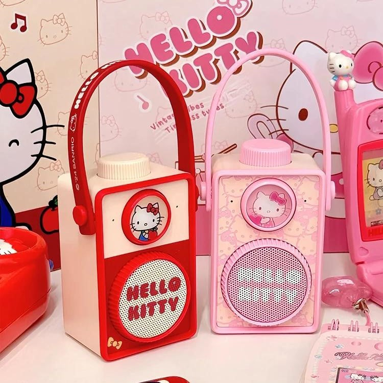 Kawaii Red Kitty Bluetooth Speaker