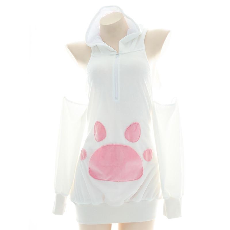 Baby Bun Sweater Dress - dress, dresses, hood, hooded, hoodies