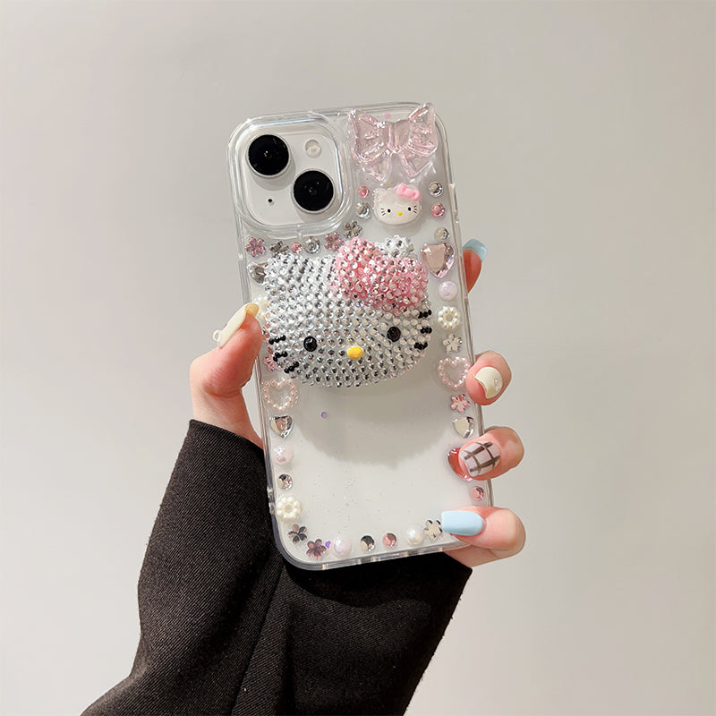 Kawaii Diamond Kitty Phone Case KI532