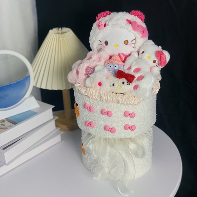 Cartoon Kitty Doll Bouquet KI441